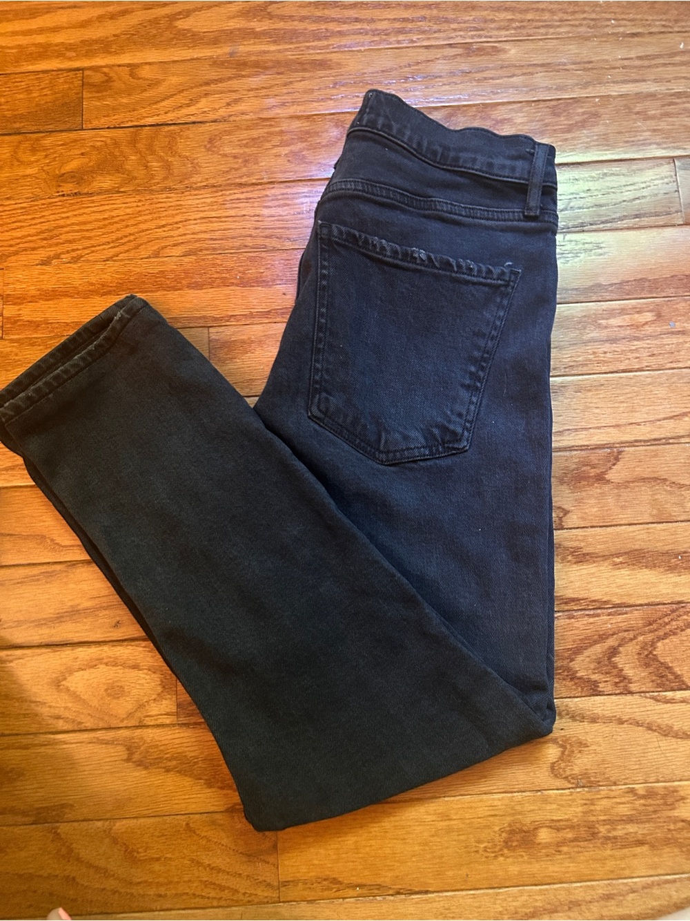 Agolde Women's Black Crop High-Rise Jeans